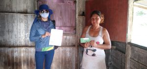 Imagem da notícia - Idam atua na entrega de mais de mil Cartões do Auxílio Estadual em Codajás