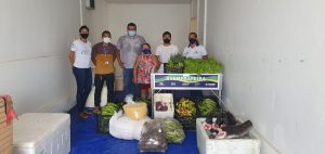 Imagem da notícia - Em Barcelos, Idam realiza entrega de 1 tonelada de alimentos para a feira “Coleta Solidária” da ADS