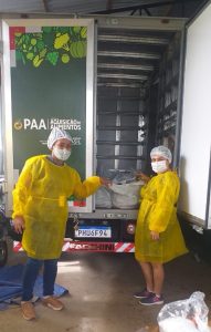 Imagem da notícia - Idam atua em entrega de 1,2 tonelada de alimentos pelo PAA em Itapiranga