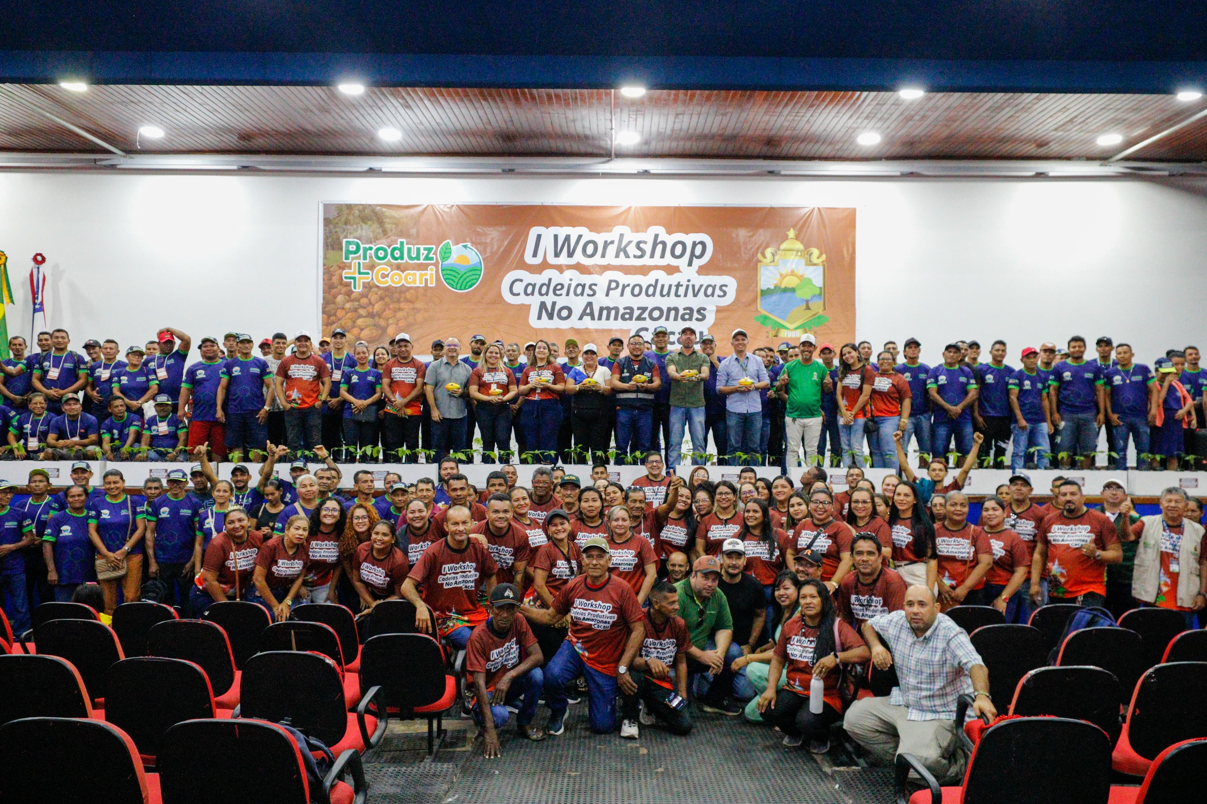 Imagem da notícia - Em Coari, Projeto Prioritário do Cacau do Idam é destaque em Workshop de Cadeias Produtivas